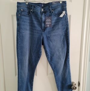 NWT Gap High Rise True Skinny Ankle Jeans